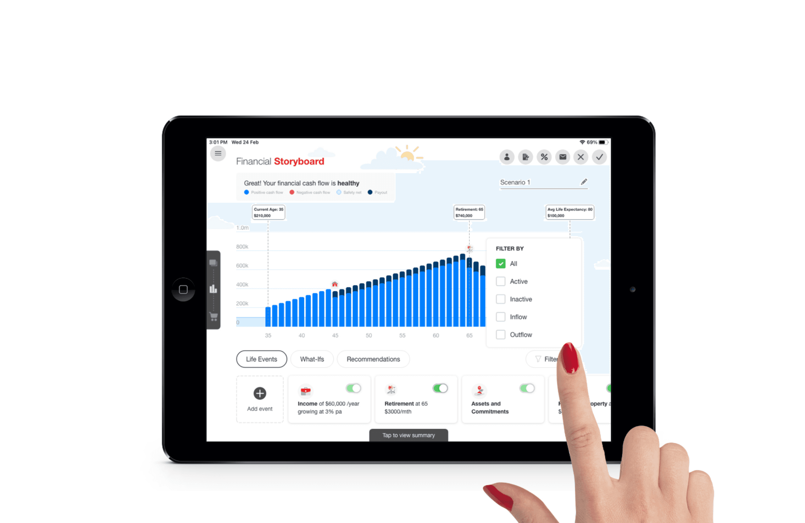 Mobile Point-of-Sale (m-POS) UI/UX Redesign - slide 1